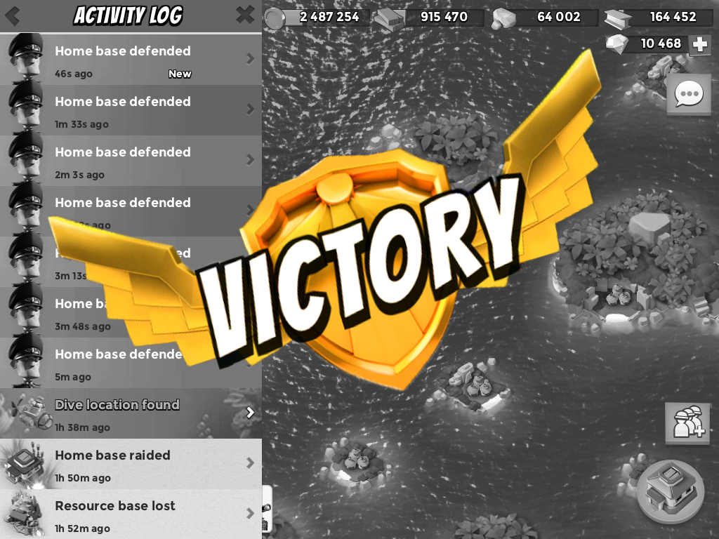 Boom Beach Victory