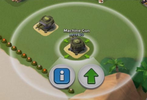 Machine Gun blind zone
